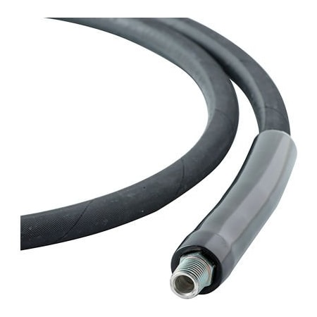 Bva Hydraulics BVA Hydraulic Rubber Hydraulic Hose, 1/4inID 10'L, 3/8in-18 NPTF CS3814C